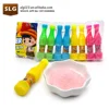 mini cola bottle shaped with sugar-free colorful sour fruit powder candy
