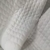100% Polyester Microfiber Diamond White Quilted bedspread Blanket For Spa / Massage