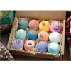 Dried Rose Petals Bubble and Spa Bath with Essential Oils for Skin Moisturization Bath Bombs 12 Scents
