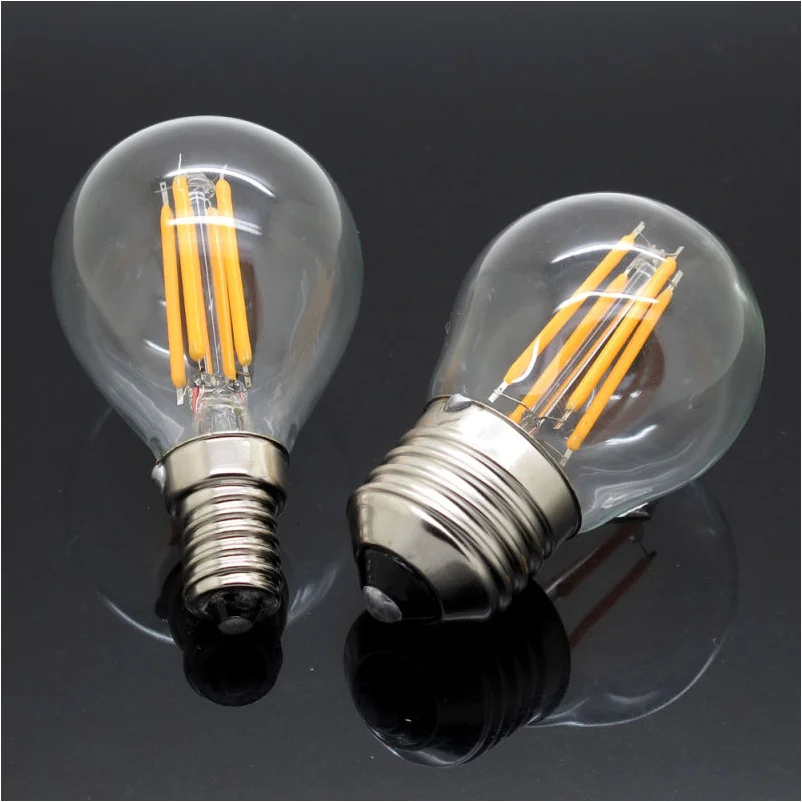 1W 2W 4W LED Bulb E27 Retro LED Edison Lamp 220V E14 Vintage Globe Light Chandelier Lighting Home Decor Energy Saving bulbs G45