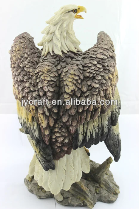 large resin eagle statues