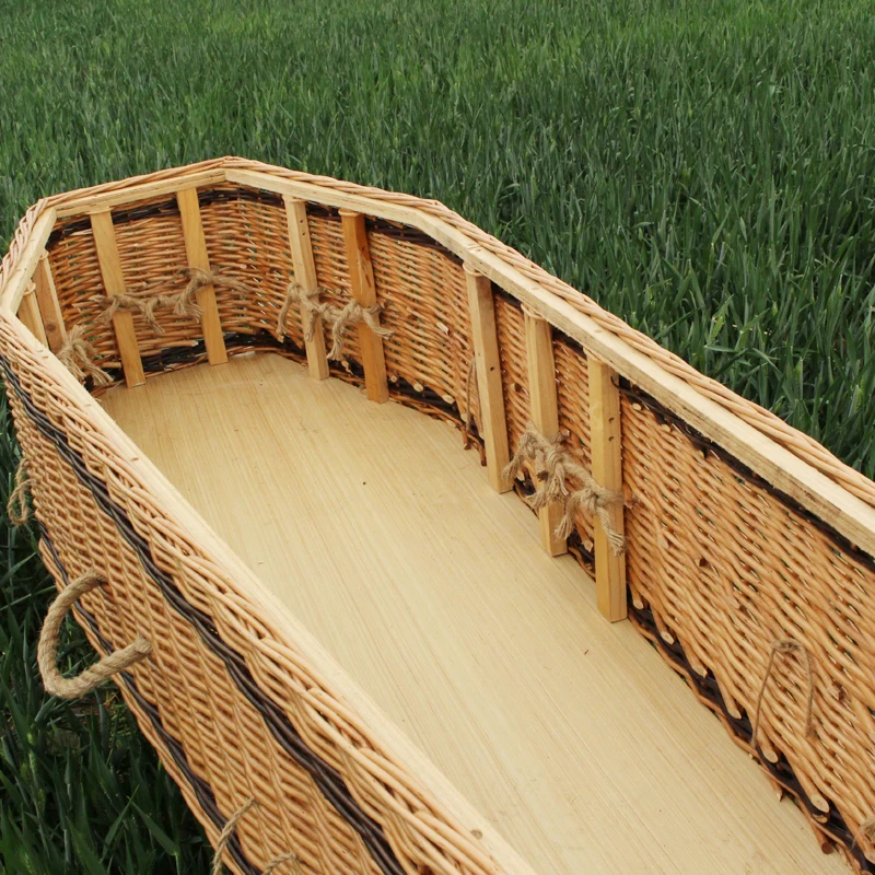 Wicker Willow Woven Casket Coffin For Hot Sale Buy Wicker Basket