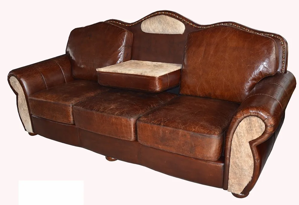 aged leather sofa uk