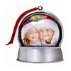 Hot Sale Personalized christmas snow globe photo frame