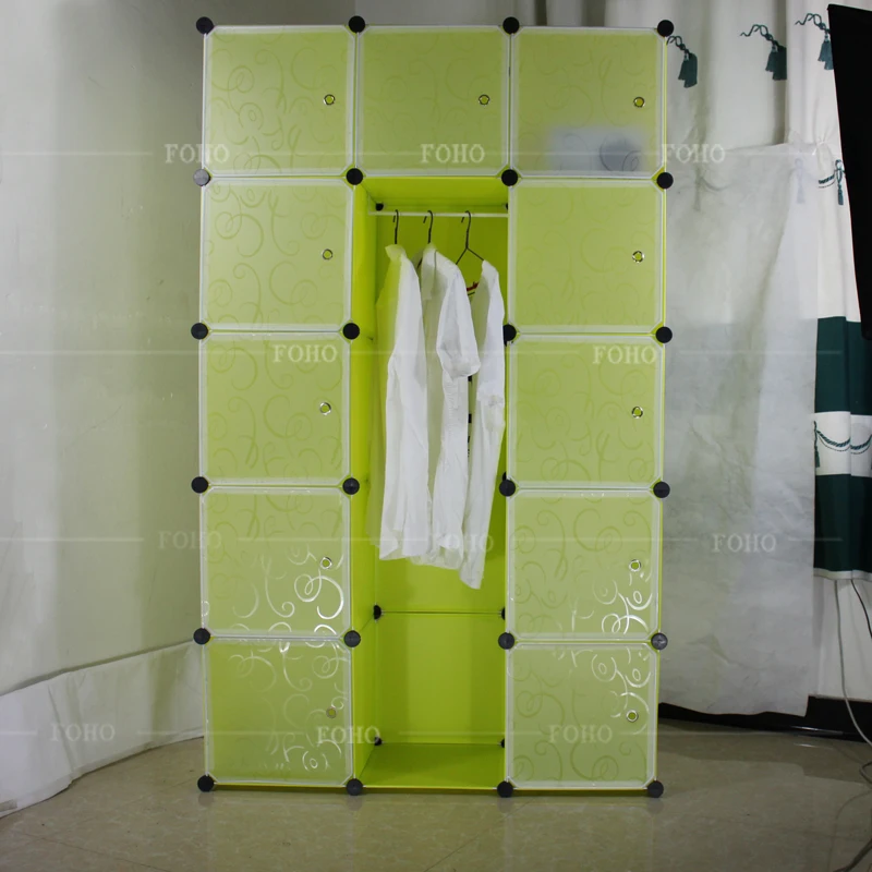 Portable Closet Storage Organizer Wardrobe Clothes Rack With Shelves Portable Closet Storage Organizer Wardrobe Clothes Rack With Shelves Blue Color Fh Al0050
