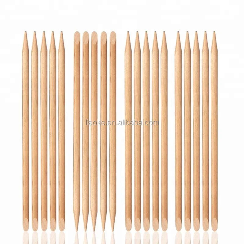Disposable Good Quality Nail Art Manicure Wooden Nail Sticks Wholesale