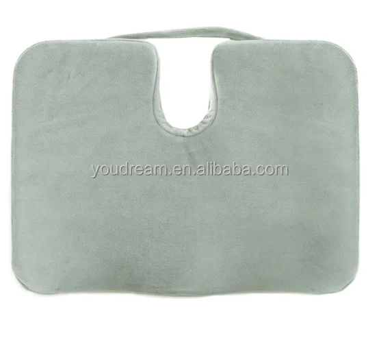 Coccyx Seat Cushion Cool Gel Memory Foam Large Orthopedic Tailbone