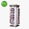 Rotating Four Sides Acrylic Display Racks For Sunglasses Promotion