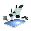 Big Base Anti Static Mat Bga Rework Electronic Repair Simul Focal Trinocular Microscope With 22MP Camera