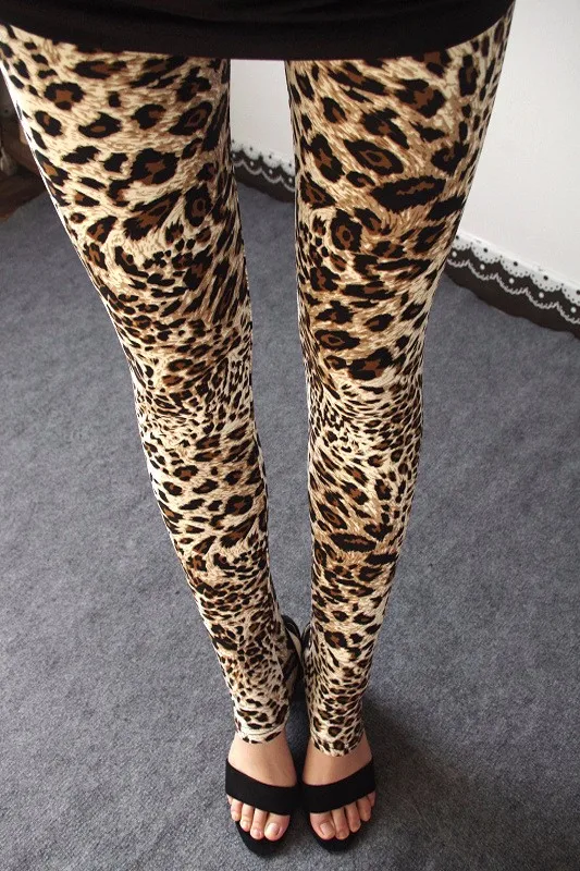 leopard velvet pants