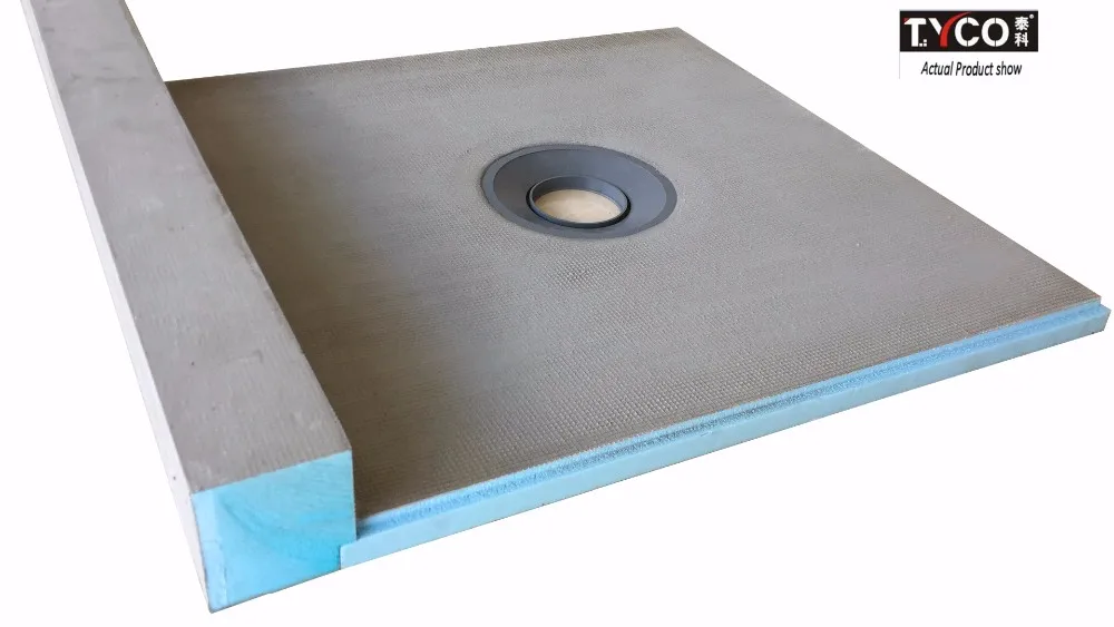 High Quality Waterproof Xps Shower Hob/xps Shower Curb Buy Xps Tile