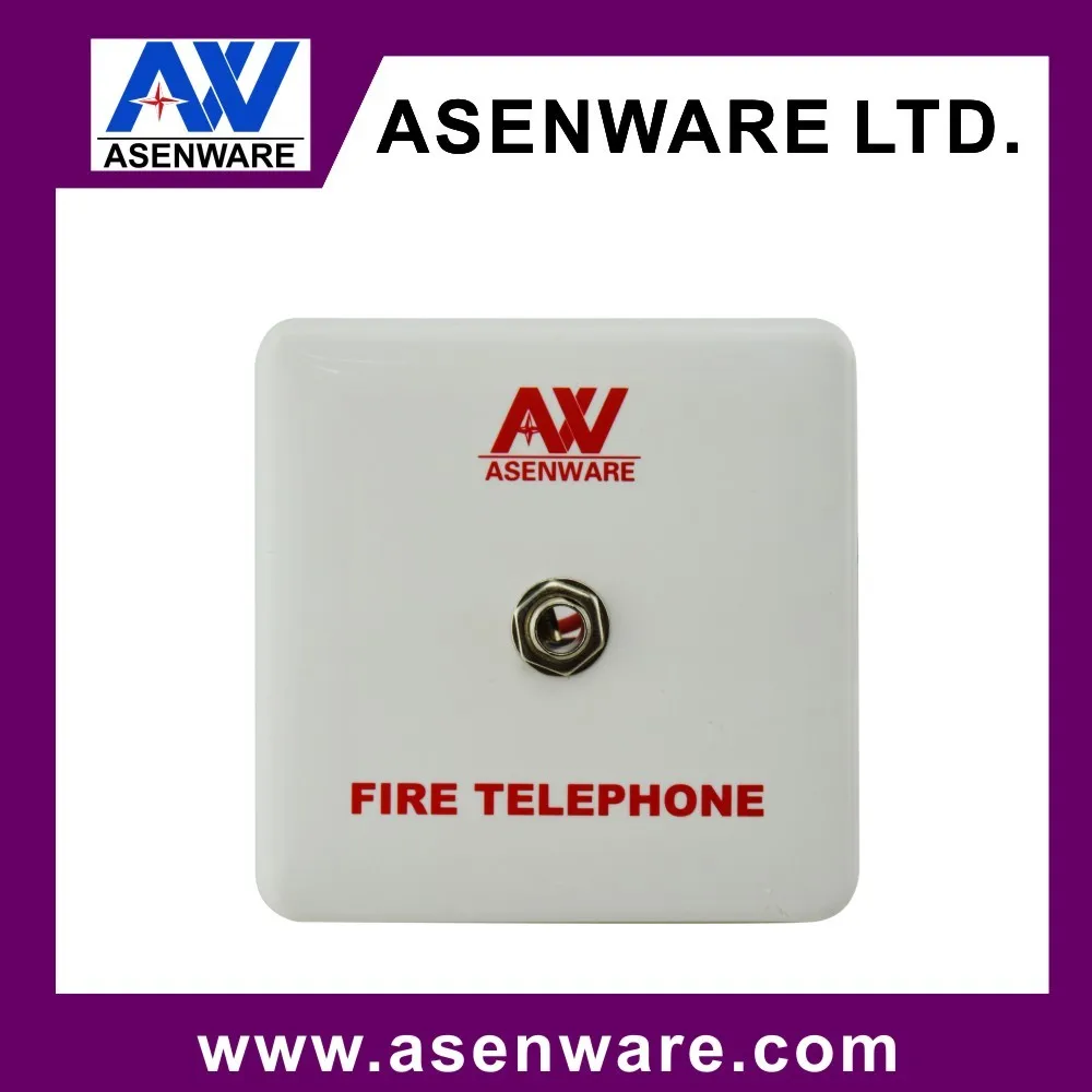 8 Zone Fire Telephone Panel with Telephone Jack