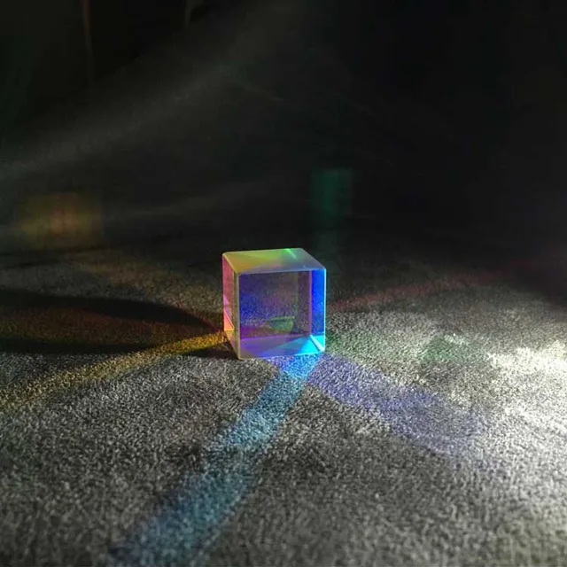 factory supply cube prism beam splitter polarizing beamsplitter