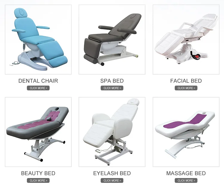 Beauty Parlour Bed Hydraulic Bed Massage Manual Facial Massage Bed