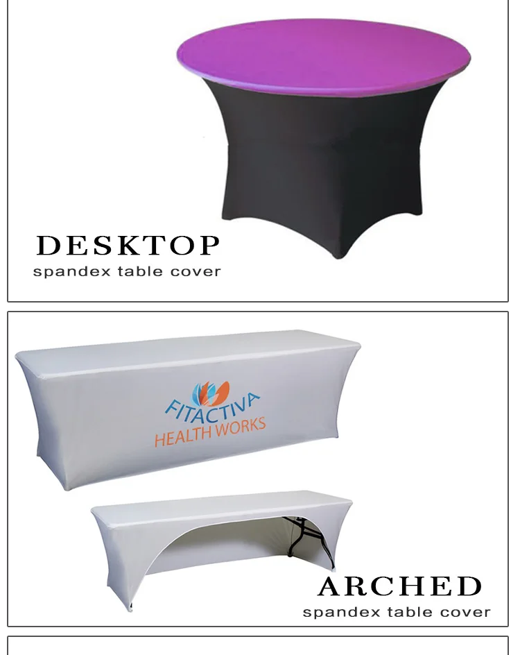 Hot Sale Spandex Cocktail Table Cover High Top Table Bar Cover Stretch