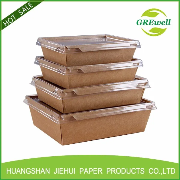 Hot Sale Disposable Paper Lunch Box For Food Packing - Buy Paper Lunch ...