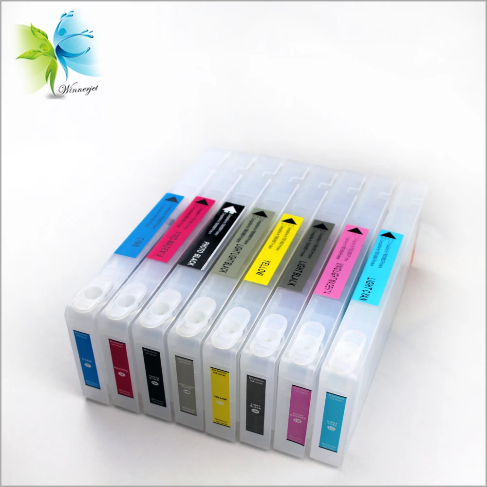 Wholesale Price 350ml T604 Cartridge With Reset Chip For Epson 7800