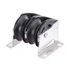 Marine Boat Sailboat Dinghy 38mm 1 1/2 Inch Deluxe Double Upright lead Block Master SPB-3816F