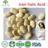 Best Pregnant Anemia Nutritional Iron Folic Acid Vitamins Powder Tablet
