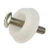 Factory supply bed head bord knob threaded stem zinc plated screw VT-14.092