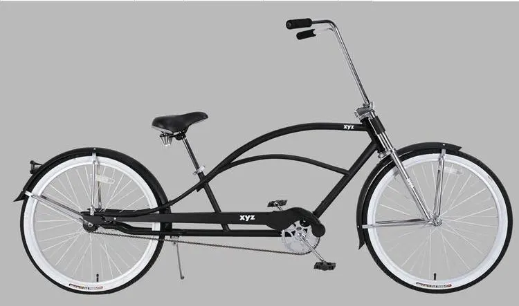 extended beach cruiser frame