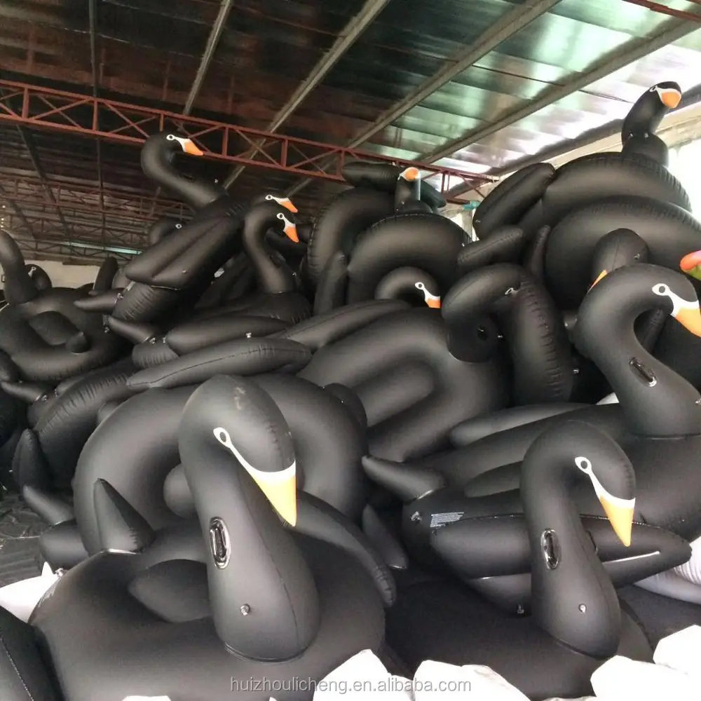 flamingo swan beach lake pool float