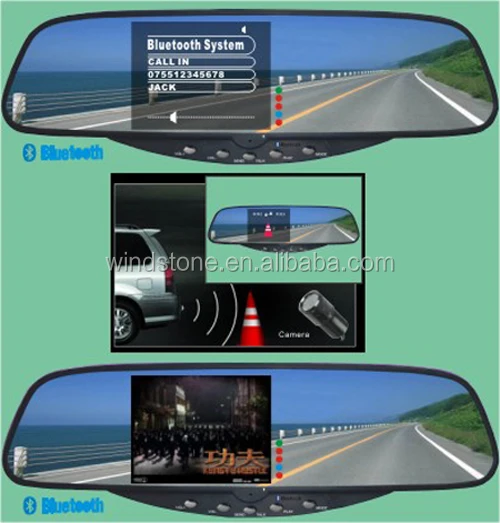 bluetooth_handsfree_rearview_mirror_system