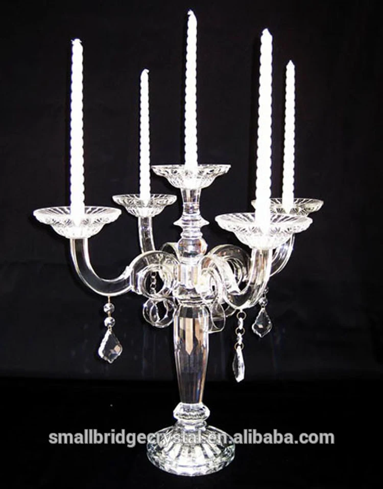 product wholesale crystal candelabra for wedding centerpieces-25