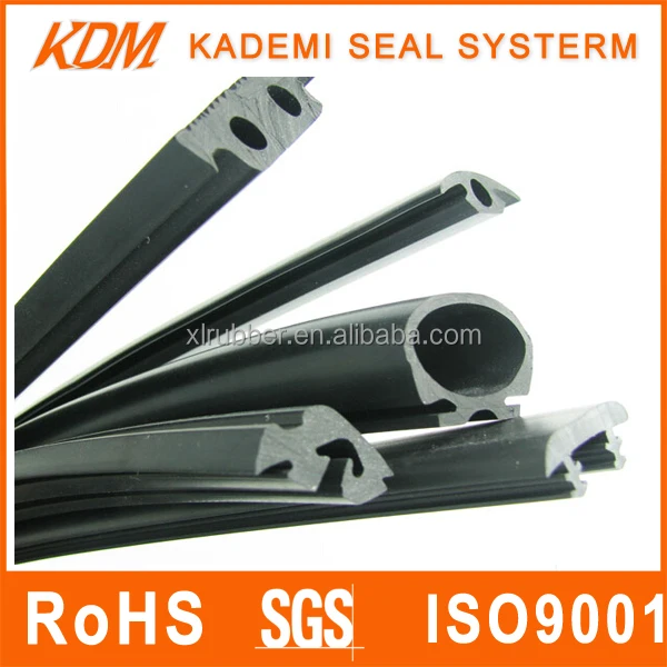 Good Heat Resistant Silicone Rubber Extruded Weather Proof Door Seals