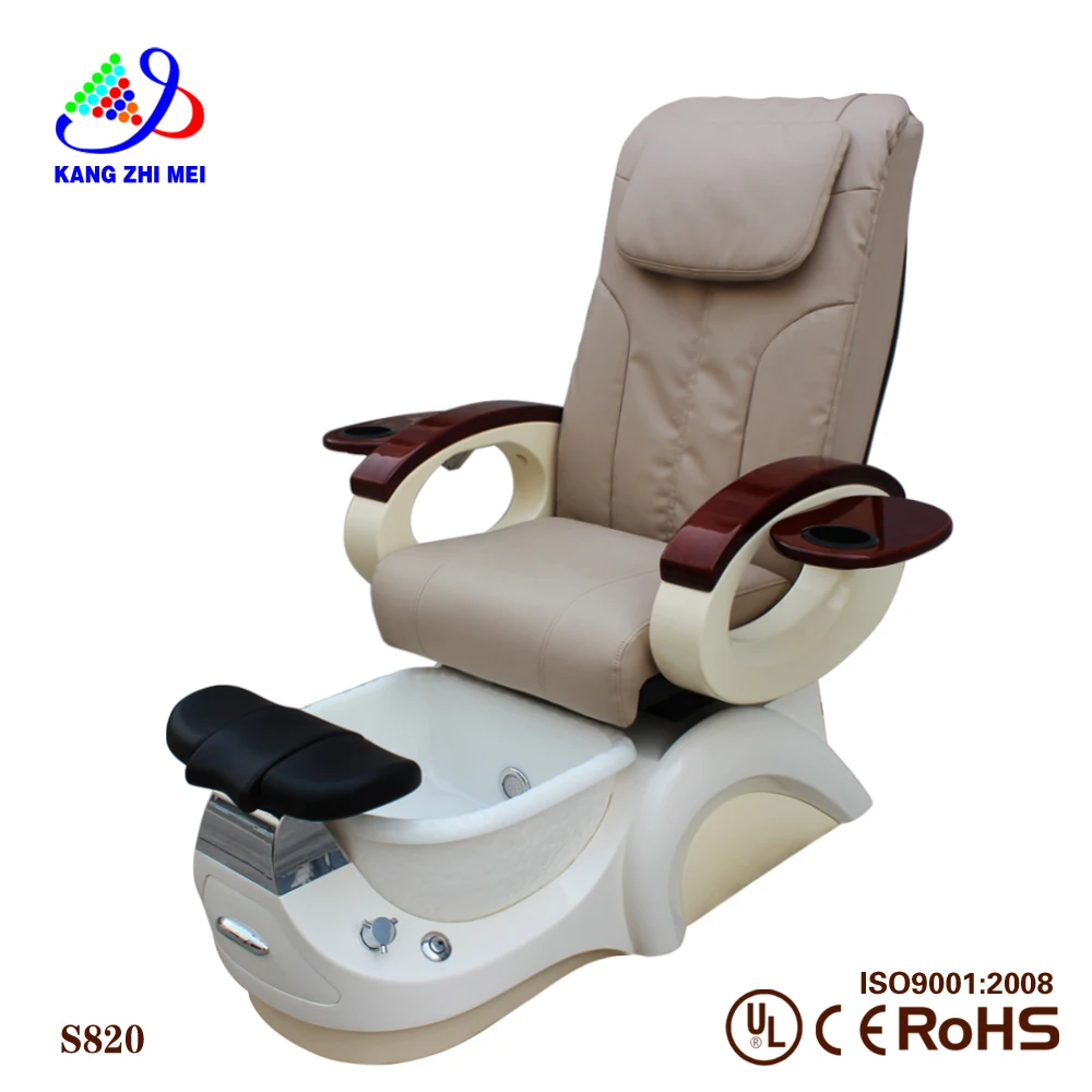 New Arrival Creamy White Manicure Nail Tech Chair And Nail Spa Pedicure