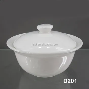 porcelain soup ladle
