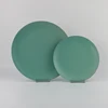 Best selling long duration time ceramic tableware fish plate light blue dinner 10.5 inch hot sale charger With Recycle System