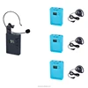 wireless tour guide system with playing MP3 music function ,no boring with music tour teams audio system tour guide