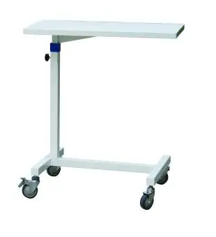 Hospital luxury overbed food dining table trolley for patients
