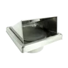 Square stainless steel air condition air vent head cover with custom service