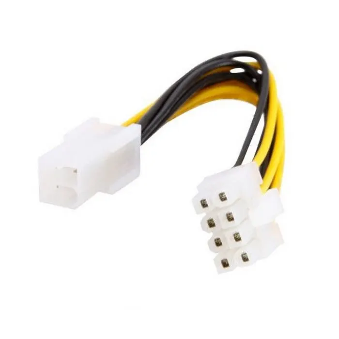 4pz8p 20cm Atx 4pin To 8 Pin 8pin Eps 12v Atx Motherboard Power Supply Adapter Converter Cable 6478