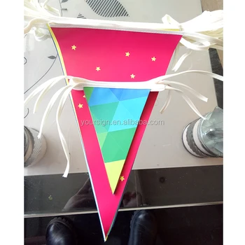 Custom Vinyl Decorative Pennant Banner Flag Streamers Buy Flag