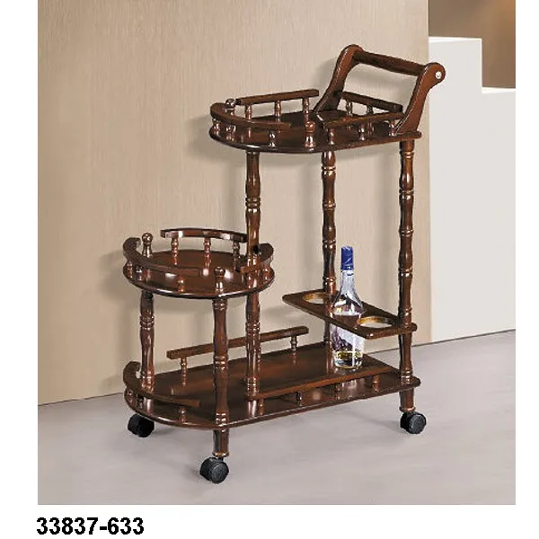 
Wooden Tea Trolley 33837-633 