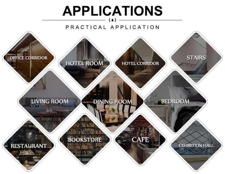 Nordic Abstract Geometric Mountain Landscape Wall Art Canvas Painting