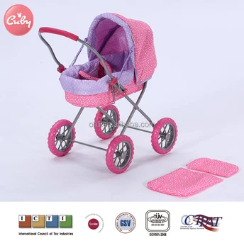 plastic doll pram