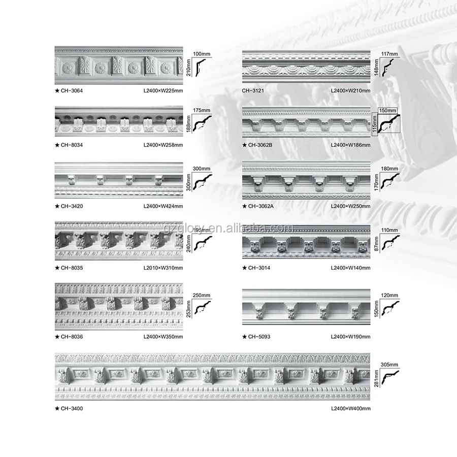 Gypsum Plaster Cornice Mouldings Buy Cornice Mouldings