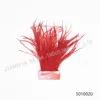 5010020 Diy fancy feather stage props bouquet wreath decoration accessories red ostrich feather