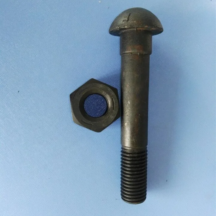High Tensile Steel Fish Bolts With Square Neck Class 8.8 Black Buy