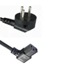 Israel 3 pin plug to left IEC C19 power cable with SII approval 16A 250V