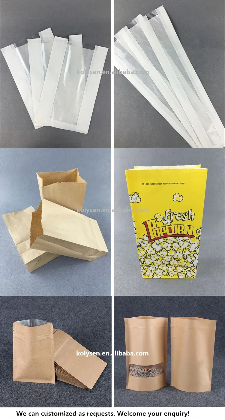 Greaseproof open Envelopes for Donut wrapping
