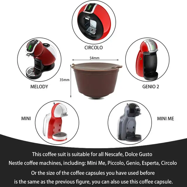 Recaps Refillable Dolce Gusto Coffee Capsules Refilling More Than 0 Times Reusable Coffee Pods For Nescafe Dolce Gusto Brewers Buy Coffee Capsules Coffee Pods Dolce Gusto Product On Alibaba Com