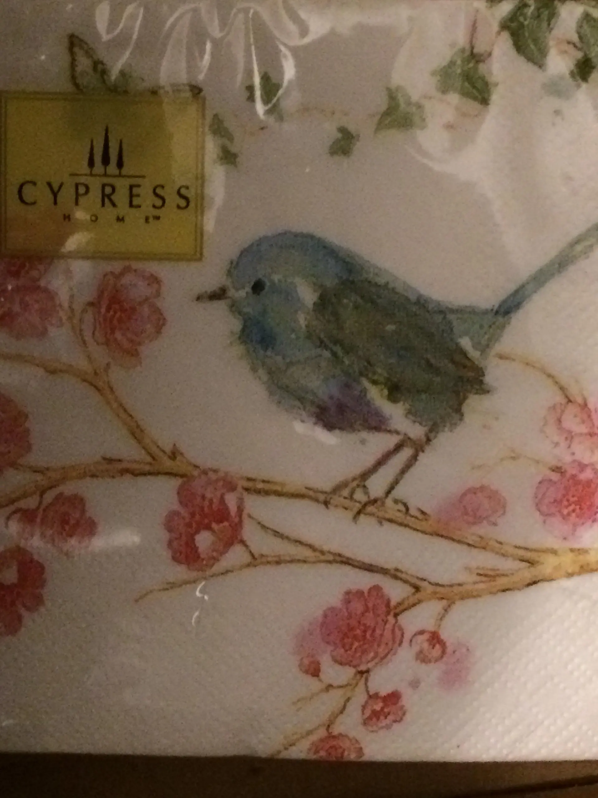 Cypress Home Cocktail Beverage Napkins ~ Mermaid 40 ct