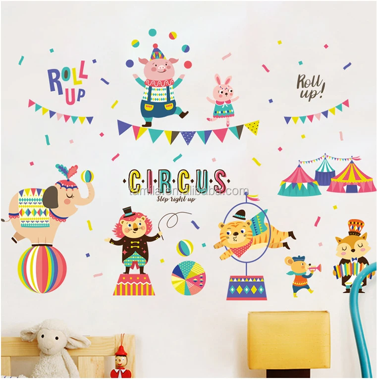 cartoon wall decals