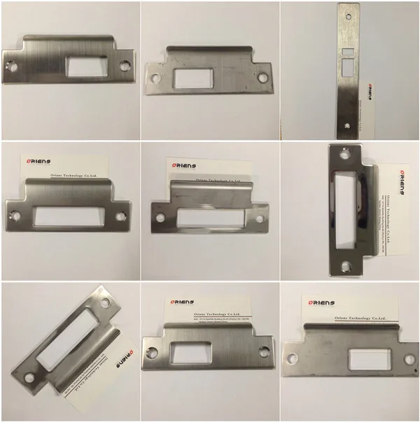 Custom Door Lock Extended Lip Strike Plate Lock Mounting Plate Buy Exterior Folding Door Lock