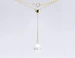 China Jewelry supplies personalized heart pendent with pearl hanging pendent jewelry for fashion women